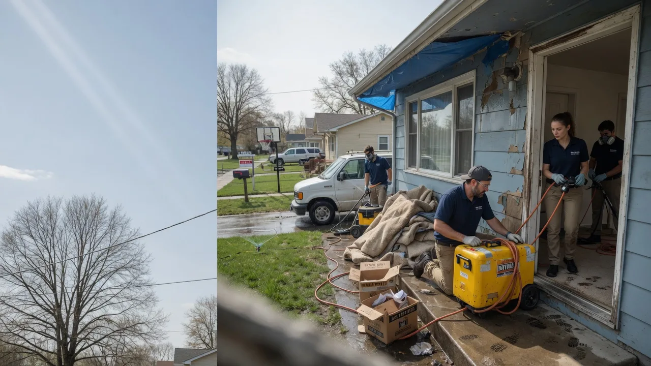 Basement Flood Cleanup in New Troy, MI near me